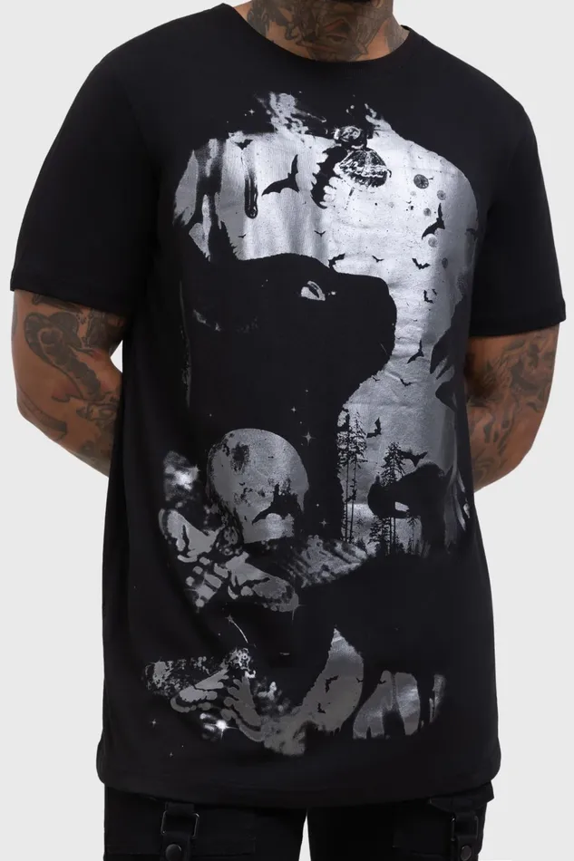 Killstar Graphic Tops Men Dark Serenity TShirt