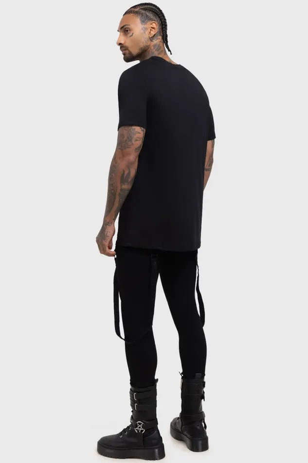 Killstar Graphic Tops Men Dark Serenity TShirt