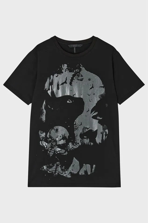 Killstar Graphic Tops Men Dark Serenity TShirt