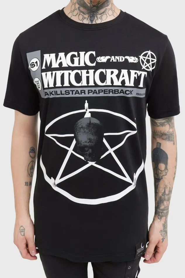 Killstar Graphic Tops Men Paperback TShirt