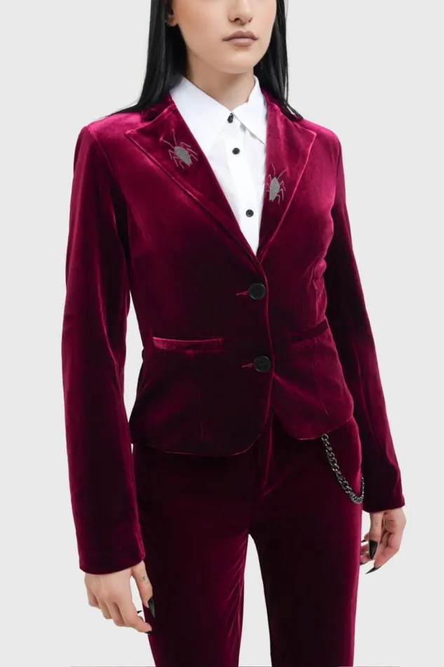 Killstar Jackets and Coats Women Recently Deceased Shrunken Blazer