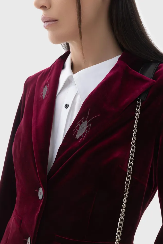 Killstar Jackets and Coats Women Recently Deceased Shrunken Blazer