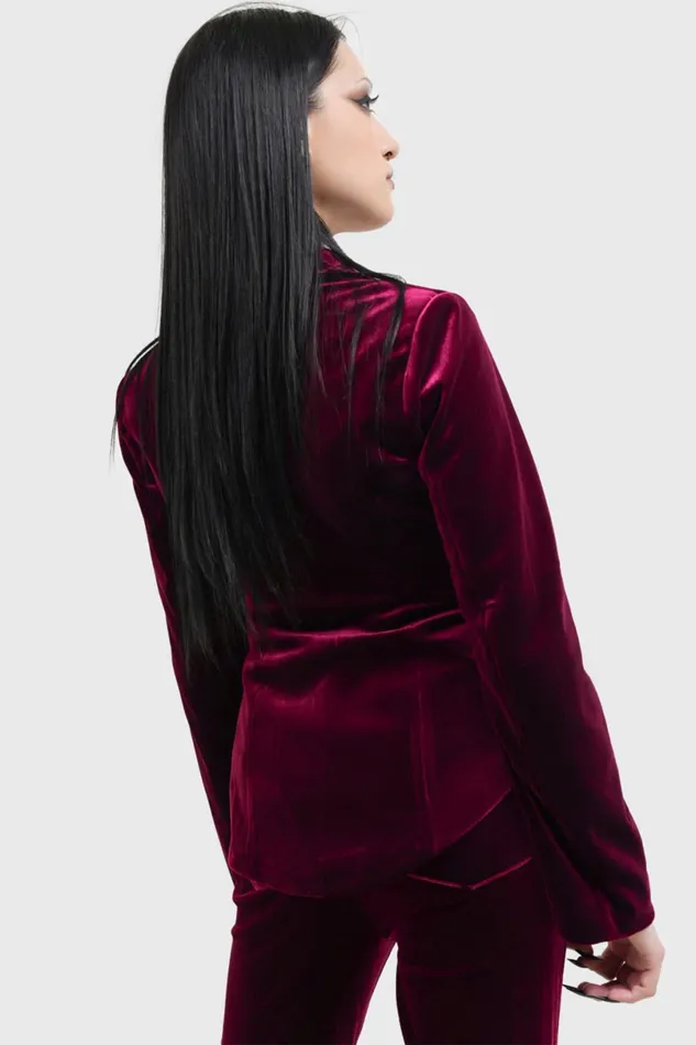 Killstar Jackets and Coats Women Recently Deceased Shrunken Blazer
