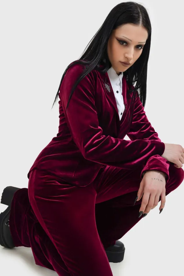 Killstar Jackets and Coats Women Recently Deceased Shrunken Blazer