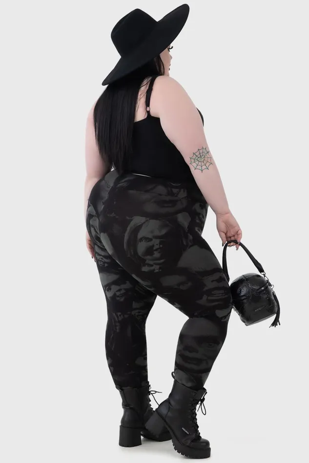 Killstar Leggings Women Eat Your Heart Out Leggings