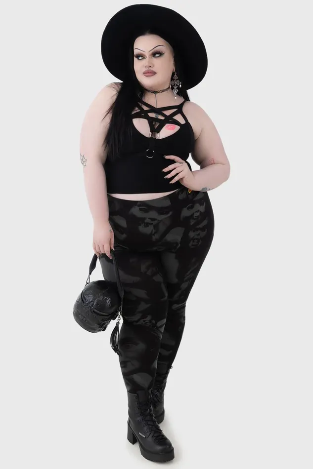 Killstar Leggings Women Eat Your Heart Out Leggings