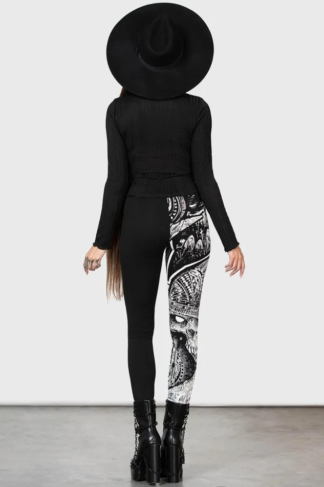 Killstar Leggings Women Horned God Leggings