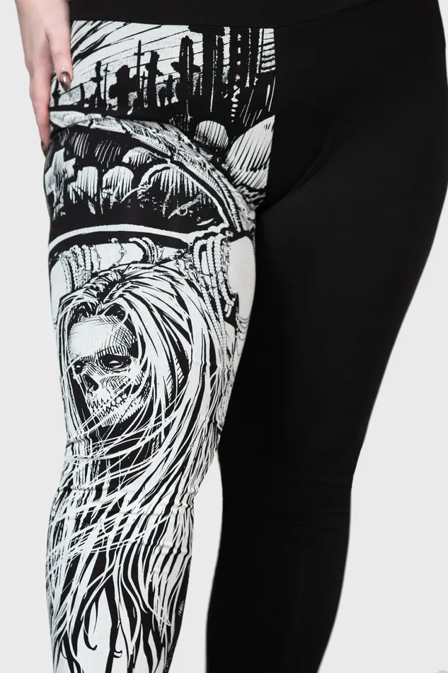 Killstar Leggings Women Horned God Leggings