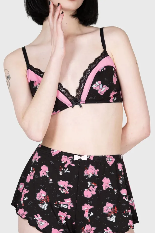 Killstar Lingerie Women Gloomy Bear Bralet