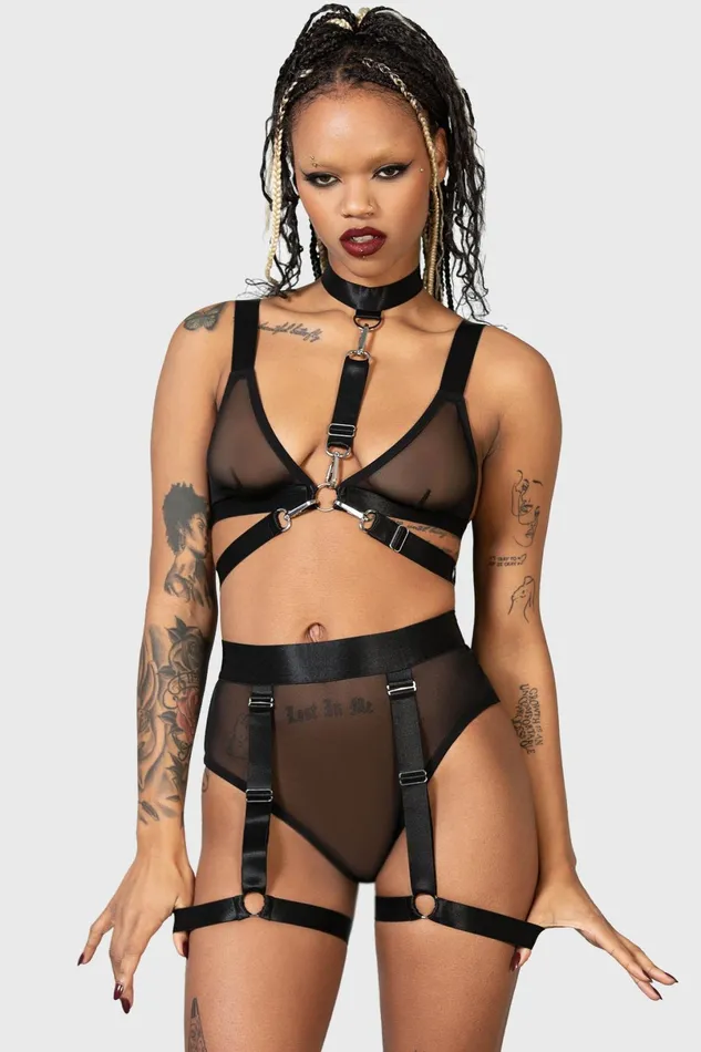 Killstar Lingerie Women Tangled Mesh Panty