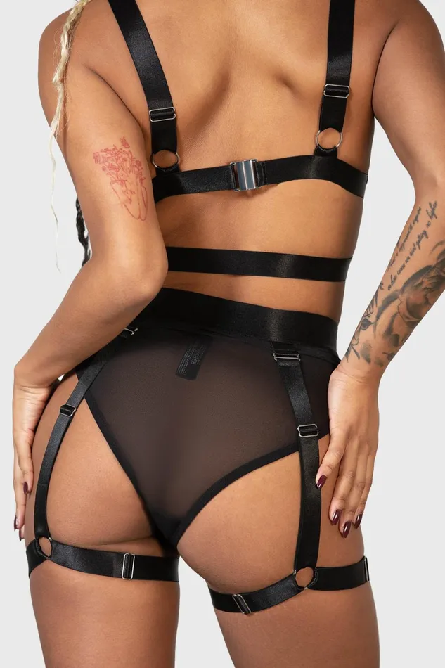 Killstar Lingerie Women Tangled Mesh Panty