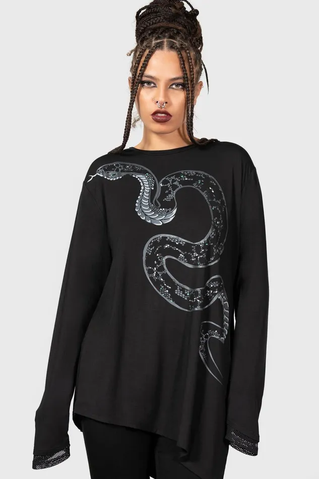 Killstar Long Sleeves Women Aniliidae Top