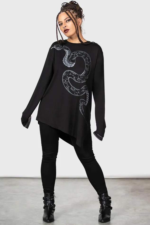 Killstar Long Sleeves Women Aniliidae Top