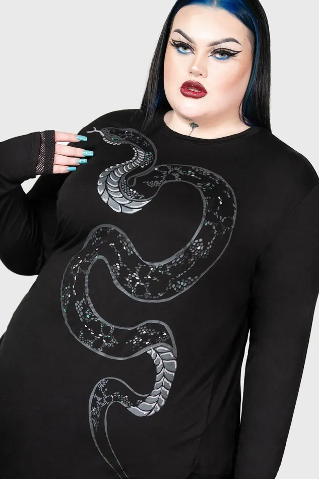Killstar Long Sleeves Women Aniliidae Top