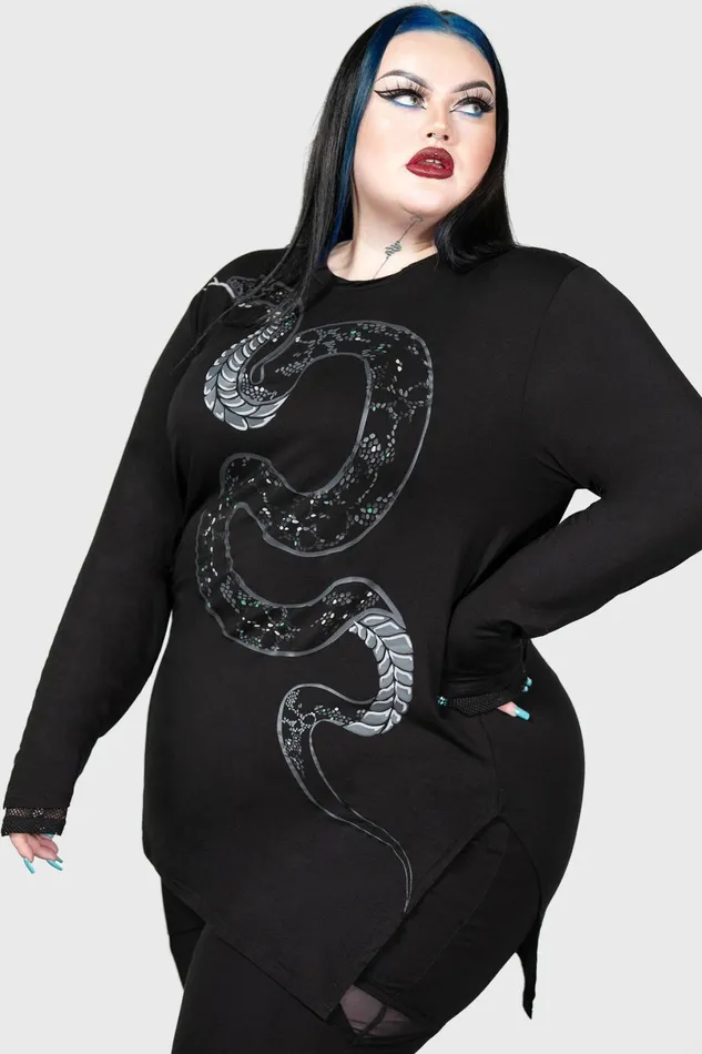 Killstar Long Sleeves Women Aniliidae Top