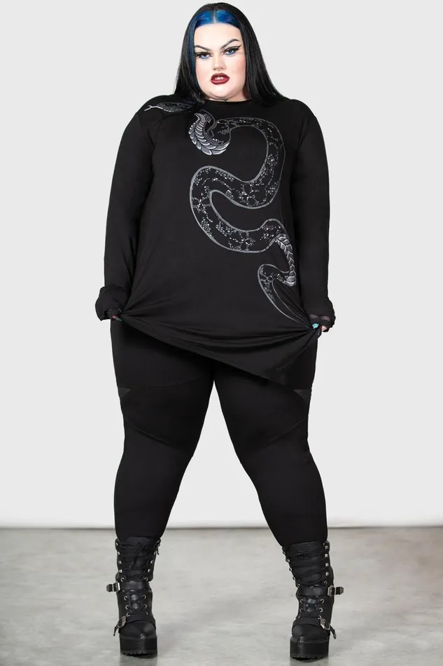 Killstar Long Sleeves Women Aniliidae Top
