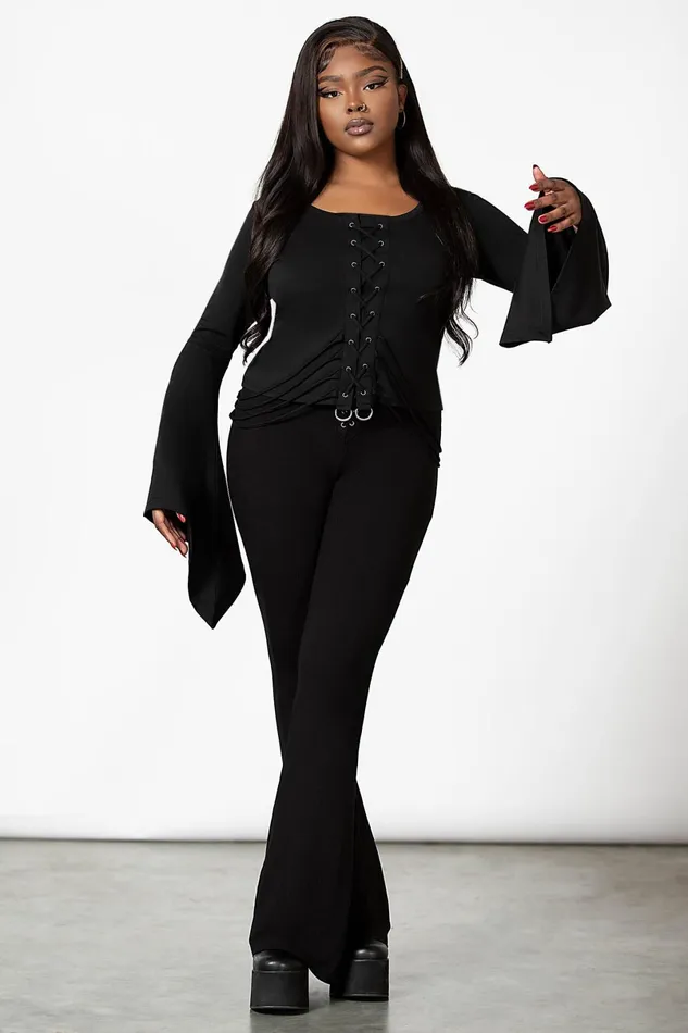 Killstar Long Sleeves Women Faith Long Sleeve Top