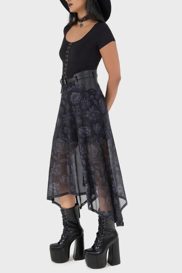 Killstar Maxi Skirts Women Thursday Tale Skirt