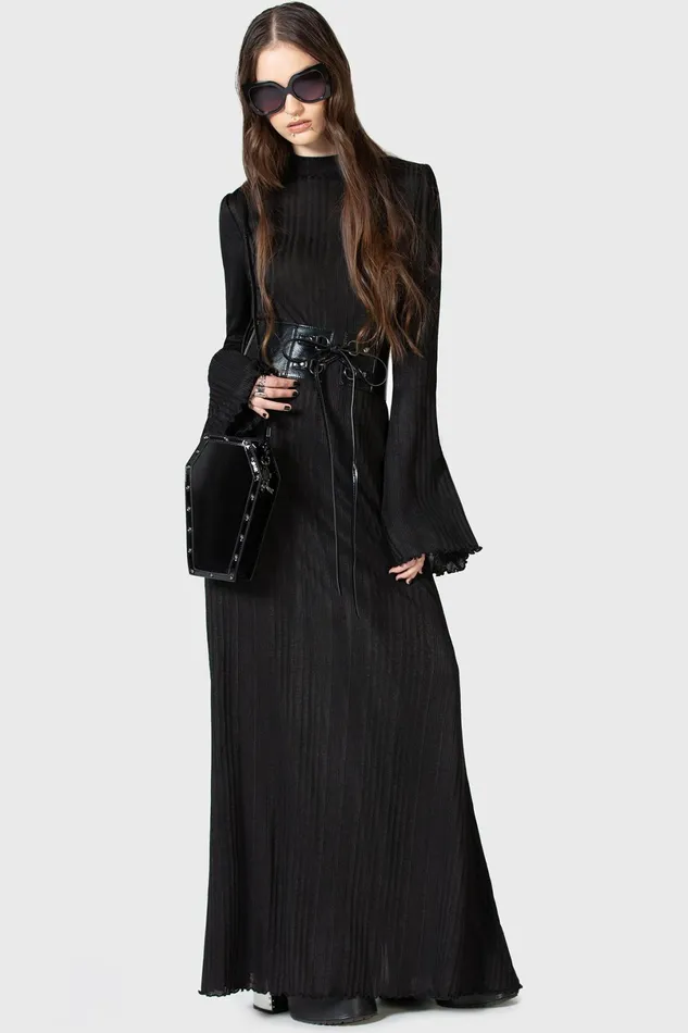 Killstar Maxi Women Drenched Grief Maxi Dress