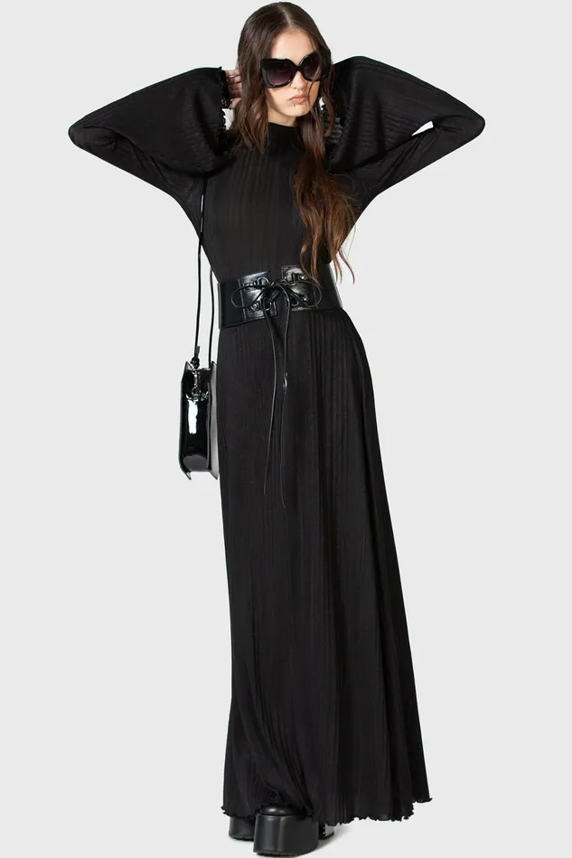 Killstar Maxi Women Drenched Grief Maxi Dress
