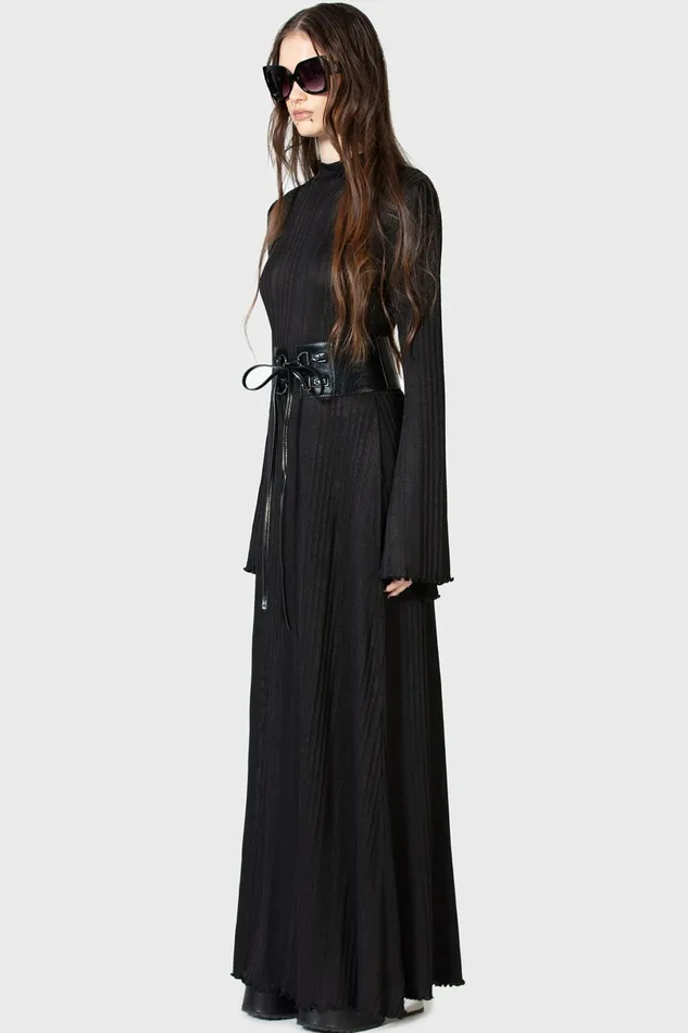 Killstar Maxi Women Drenched Grief Maxi Dress