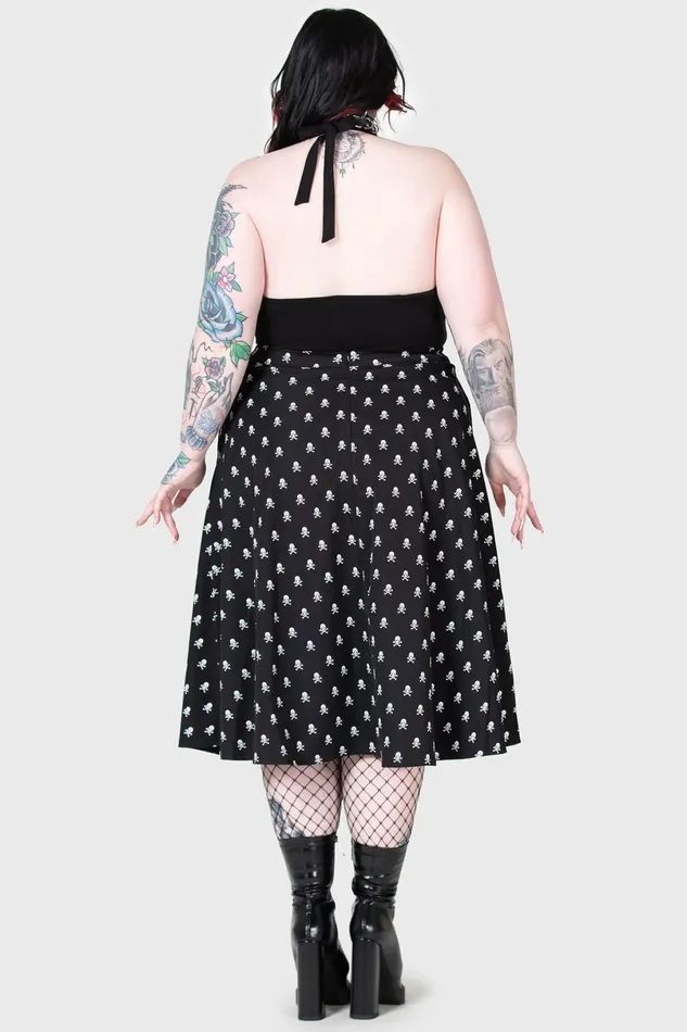 Killstar Midi Skirts Women Lay Dead Midi Skirt