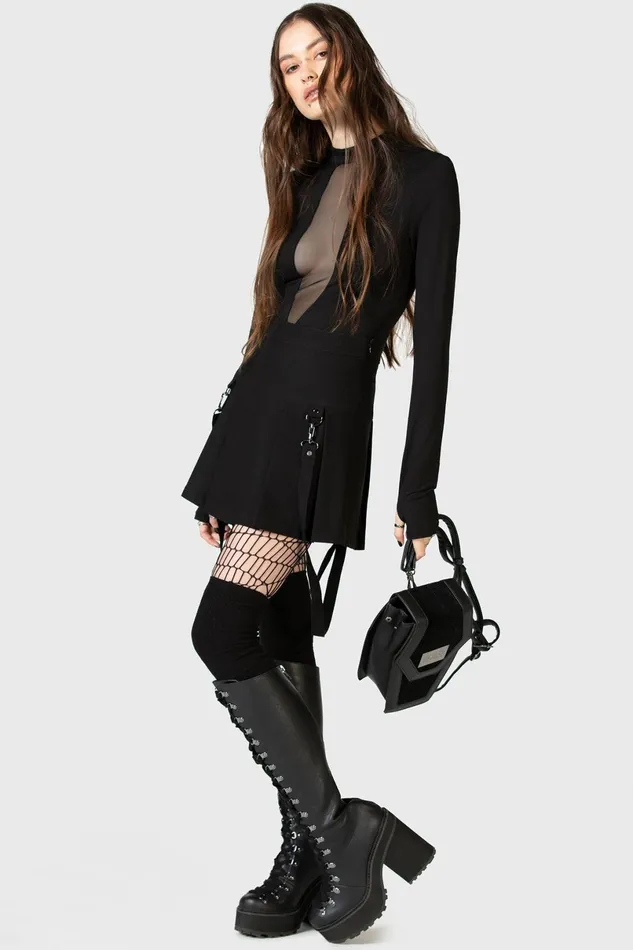 Killstar Mini Skirts Women Merely A Madness Mini Skirt
