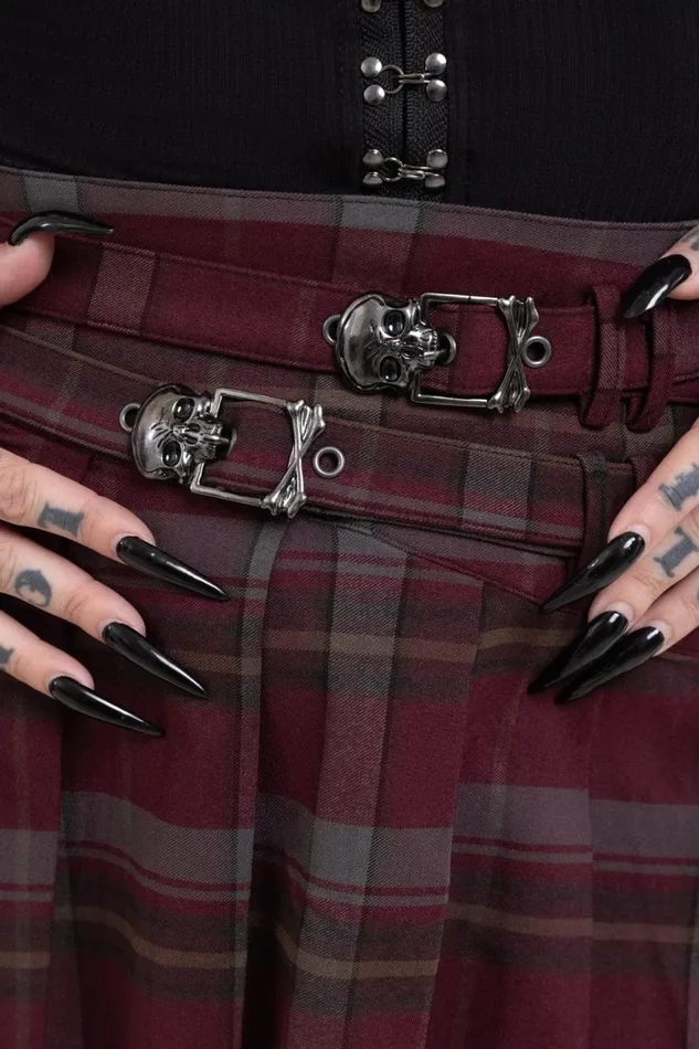 Killstar Mini Skirts Women Sable Riot Skirt
