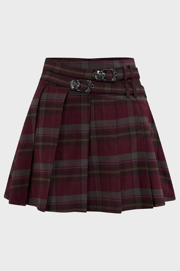 Killstar Mini Skirts Women Sable Riot Skirt
