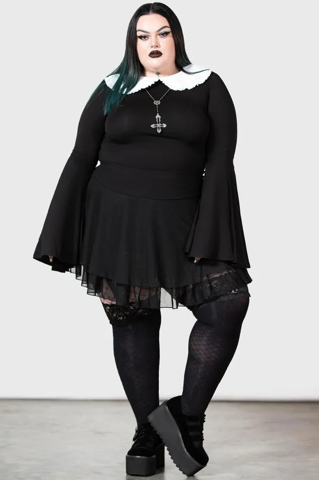 Killstar Mini Skirts Women Yasumi Mesh Skirt
