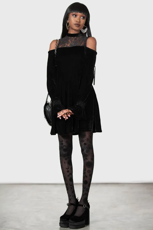 Killstar Mini Women Baby Angeles Skater Dress