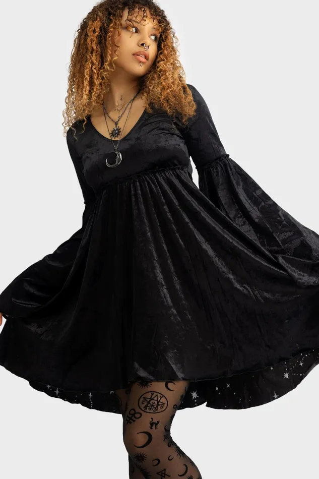 Killstar Mini Women Coma Star Mini Dress