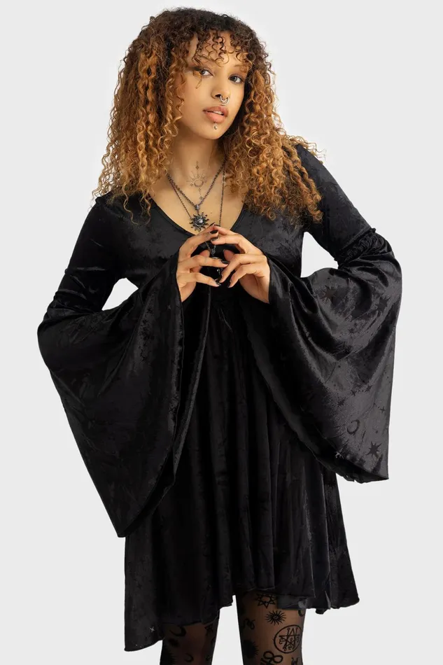 Killstar Mini Women Coma Star Mini Dress