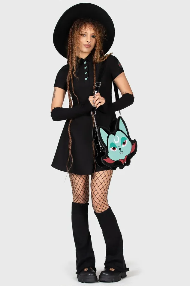 Killstar Mini Women Lil Vampurr Collar Dress