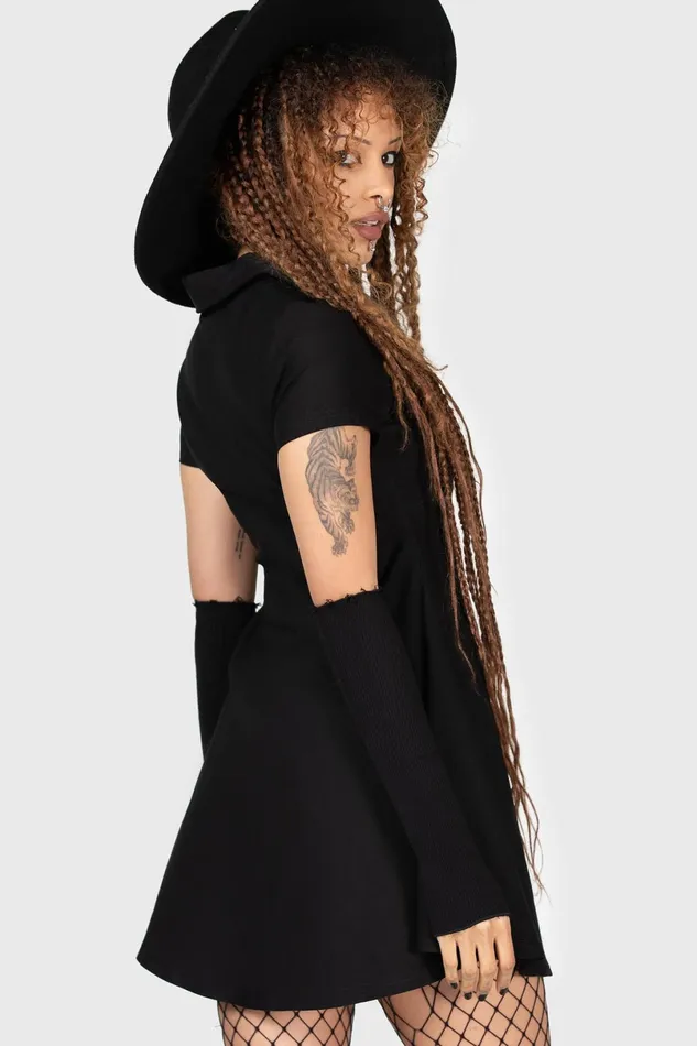 Killstar Mini Women Lil Vampurr Collar Dress