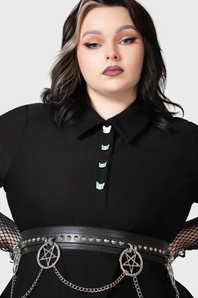 Killstar Mini Women Lil Vampurr Collar Dress