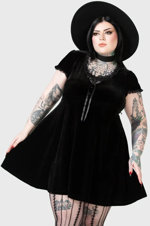 Killstar Party Women Heather Babydoll Dress B