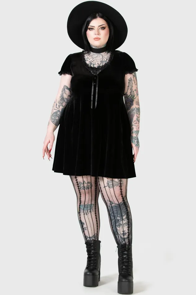 Killstar Party Women Heather Babydoll Dress B