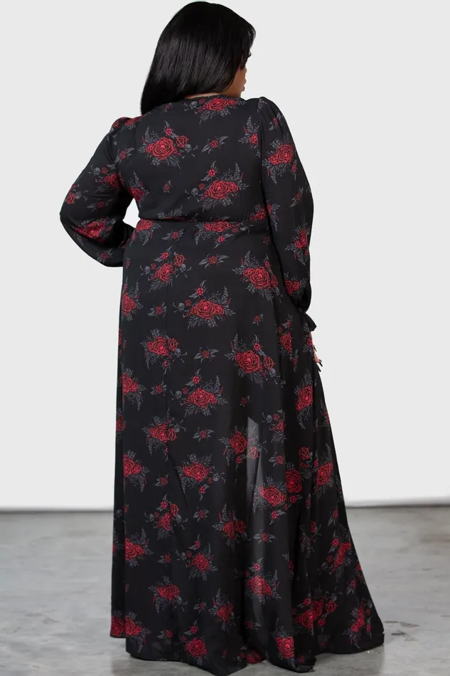 Killstar Shirt Women Hail Pandora Maxi Dress