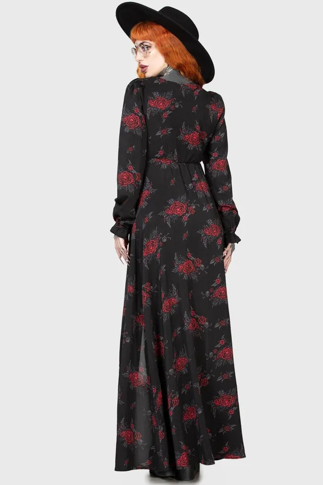 Killstar Shirt Women Hail Pandora Maxi Dress