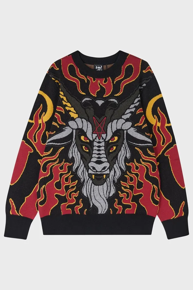 Killstar Sweaters Women Inferno Hallowmas Sweater