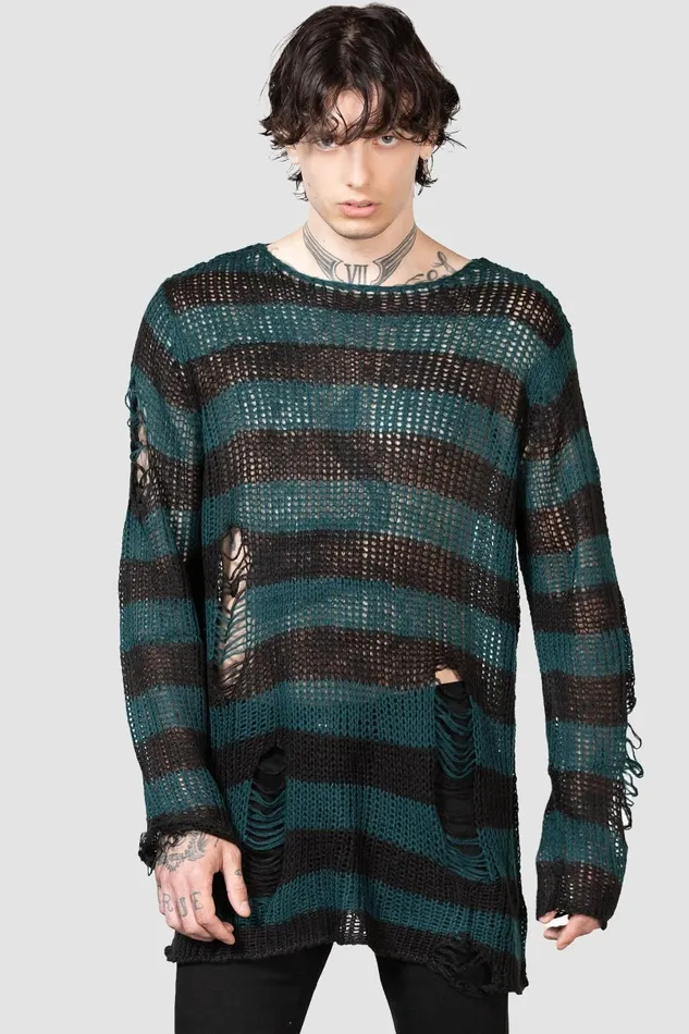 Killstar Sweaters Women Sea Punk Knit Sweater