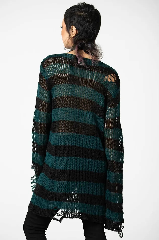 Killstar Sweaters Women Sea Punk Knit Sweater