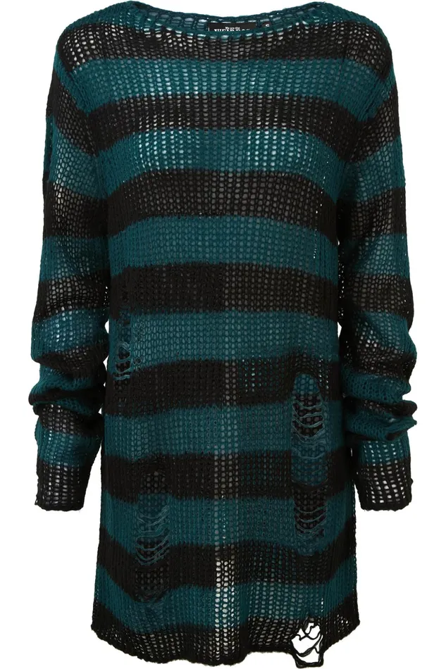 Killstar Sweaters Women Sea Punk Knit Sweater