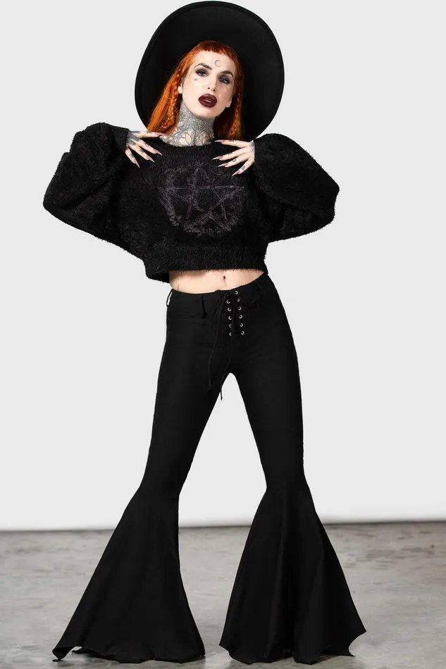 Killstar Sweaters Women Winter Spirit Knit Sweater