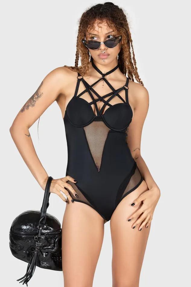 Killstar Swim Women Sacred Ocean Swimsuit