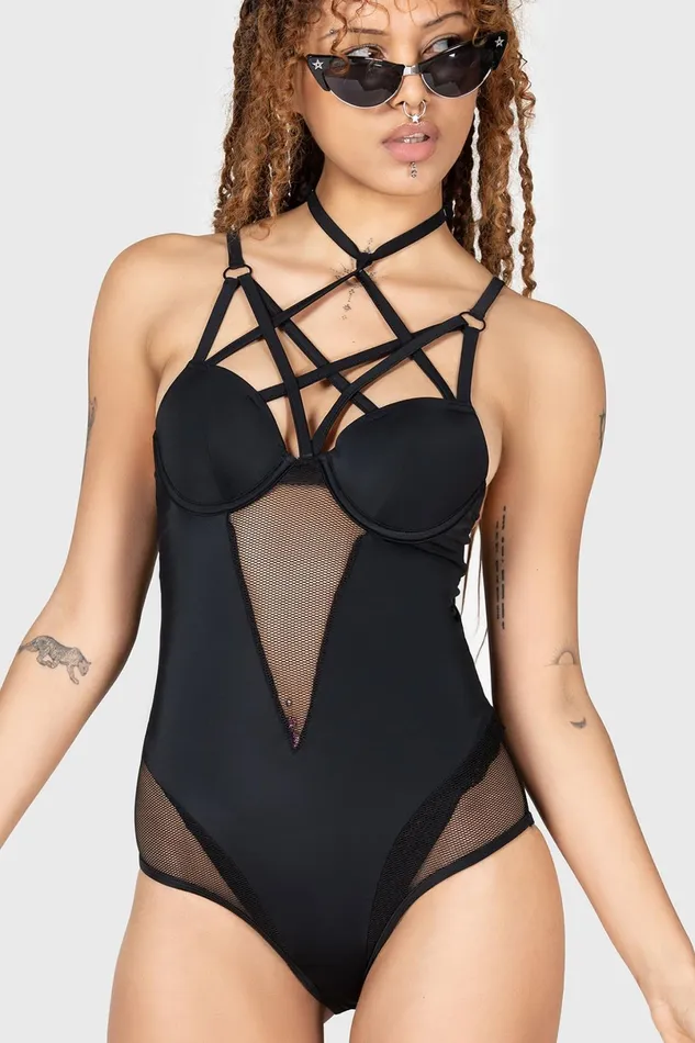 Killstar Swim Women Sacred Ocean Swimsuit