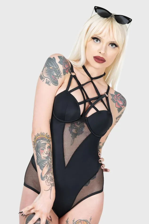 Killstar Swim Women Sacred Ocean Swimsuit