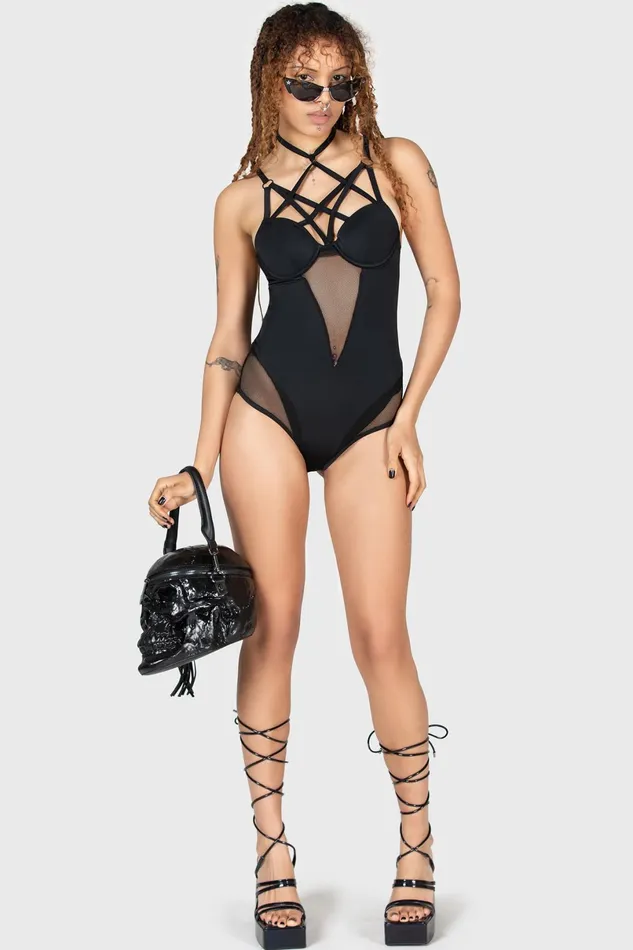 Killstar Swim Women Sacred Ocean Swimsuit
