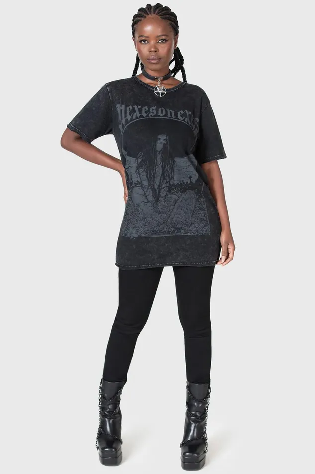 Killstar TShirts and Vests Men Hexes On Exes TShirt